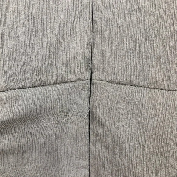 J. Crew Grey Silk Zip Up Dress Size 0 - Picture 7 of 8